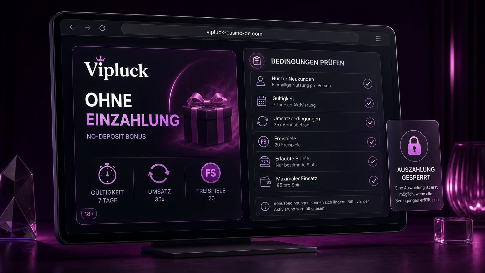 Welche Regeln gelten beim No Deposit Bonus?